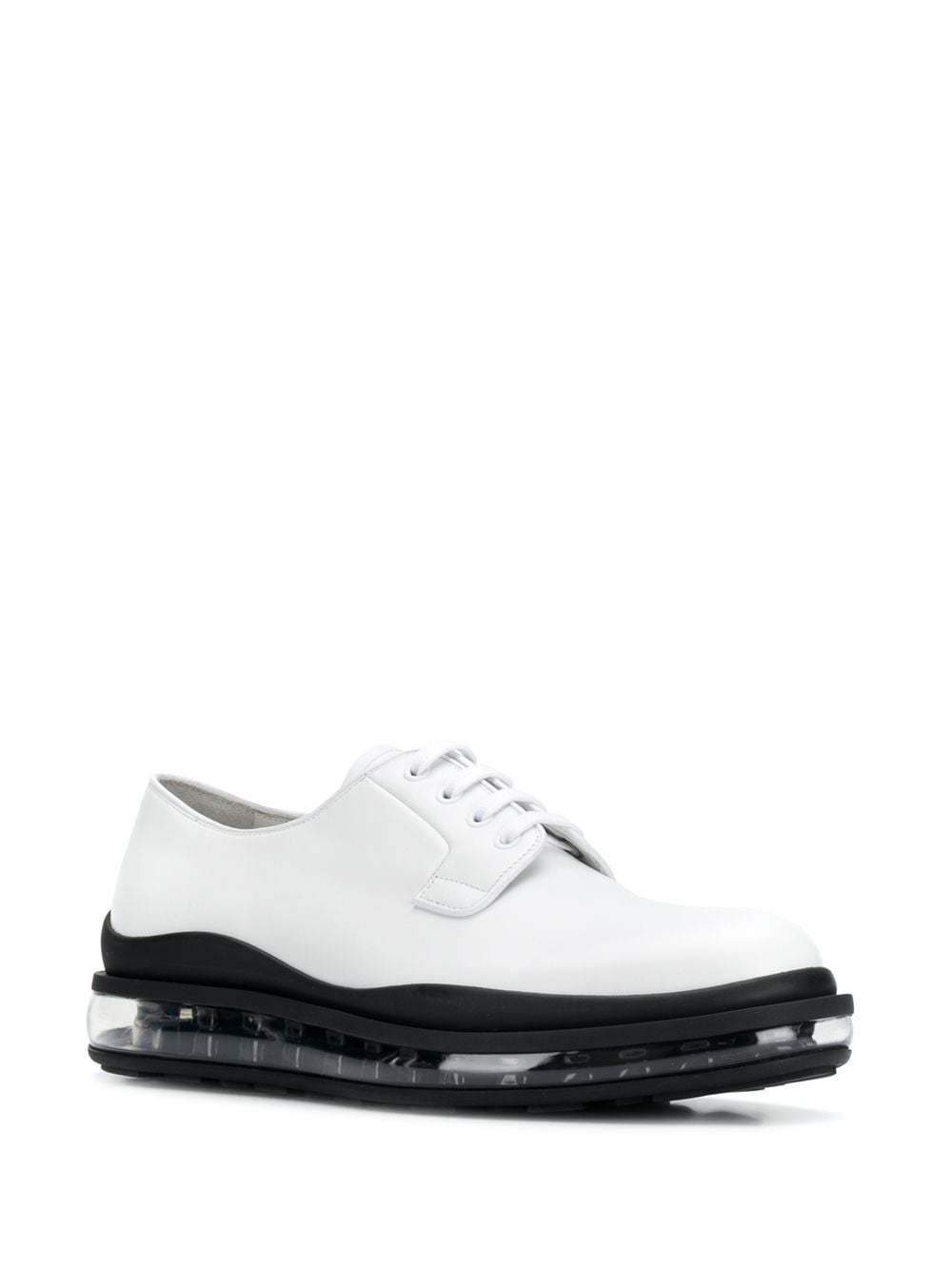 Prada Rubber Sole Oxford Shoes, $880 | farfetch.com | Lookastic