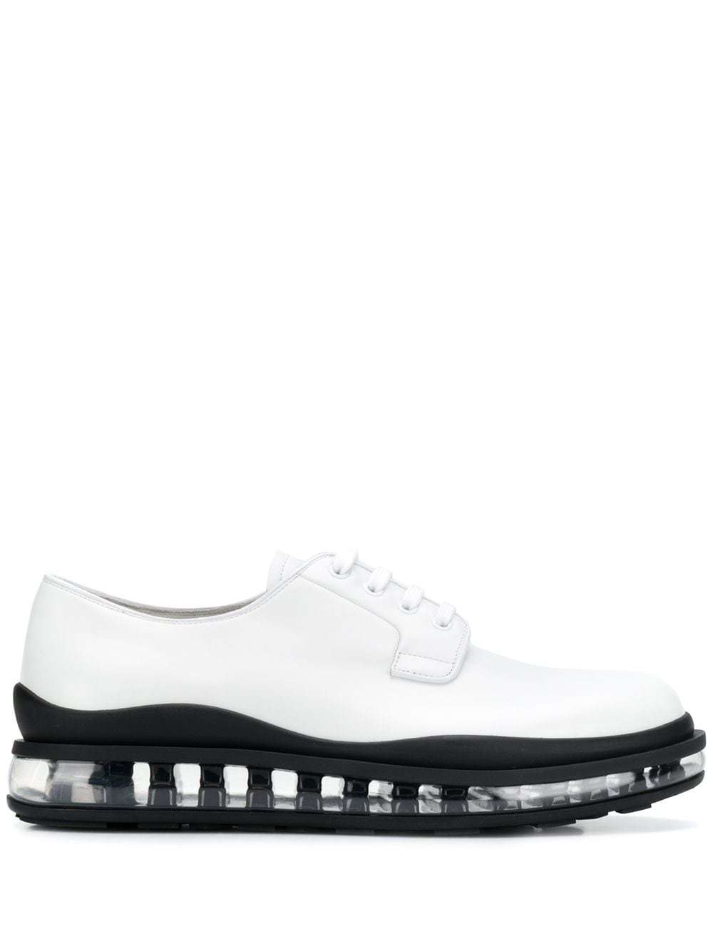 Prada Rubber Sole Oxford Shoes, $880 | farfetch.com | Lookastic