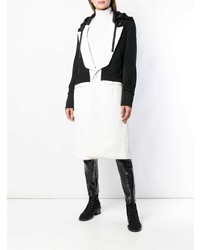 Undercover Hooded Colour Block Coat
