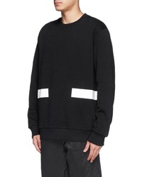 Givenchy Contrast Band Cotton Sweatshirt