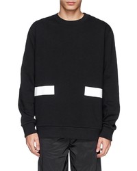 Givenchy Contrast Band Cotton Sweatshirt