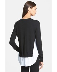 Trouv Contrast Underlay Sweater