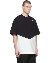 Jil Sander Black White Graphic T Shirt