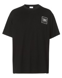 Burberry Logo Appliqu Relaxed Fit T Shirt