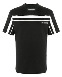 Les Hommes Short Sleeve Printed Logo T Shirt