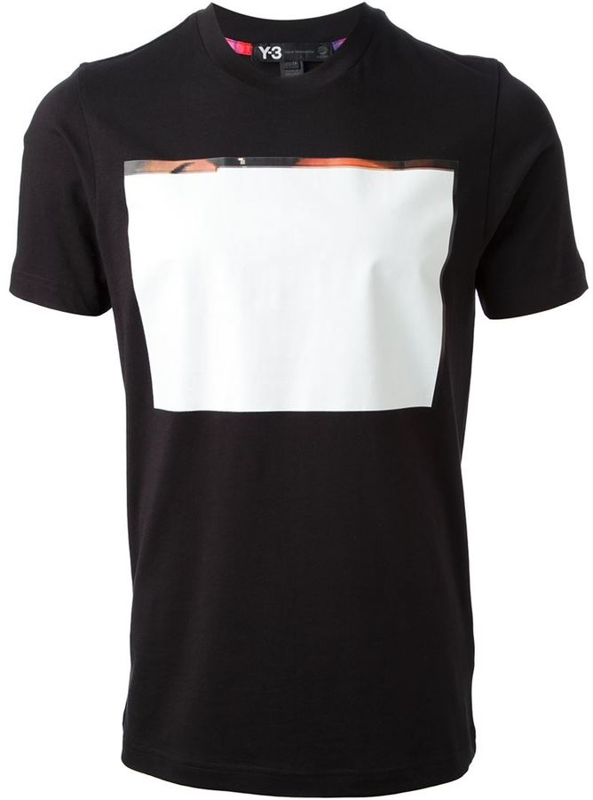 Y-3 Colour Block T Shirt, $164 | farfetch.com | Lookastic