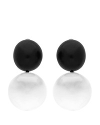 Black and White Earrings