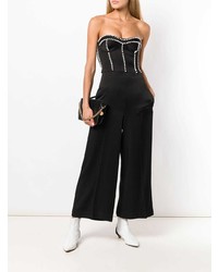 Twin-Set Pearled Bustier Jumpsuit