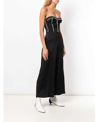 Twin-Set Pearled Bustier Jumpsuit