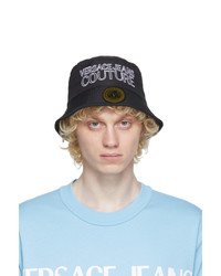 VERSACE JEANS COUTURE Black And White Bucket Hat