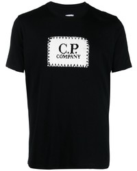 C.P. Company Embroidered Logo Cotton T Shirt