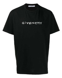 Givenchy Imperfect Embroidered Logo T Shirt