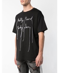 Mostly Heard Rarely Seen Yarn Sketch Branded T Shirt