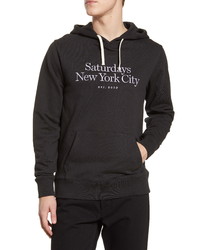 Saturdays Nyc Ditch Miller Embroidered Hooded Sweatshirt