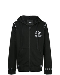 Ktz Embroidered Zipped Hoodie