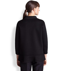 Marni Bonded Jersey Embroidered Jacket