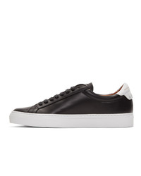 Givenchy Black And White Embroidered Urban Street Sneakers