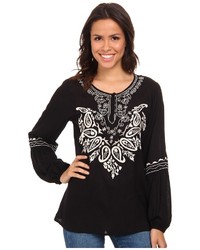 Scully Gabriella Embroidered Top