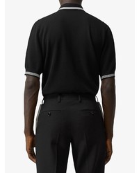 Burberry Embroidered Logo Polo Shirt