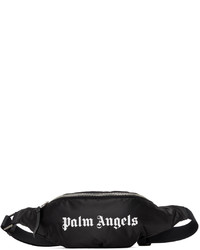 Palm Angels Black Zip Belt Bag