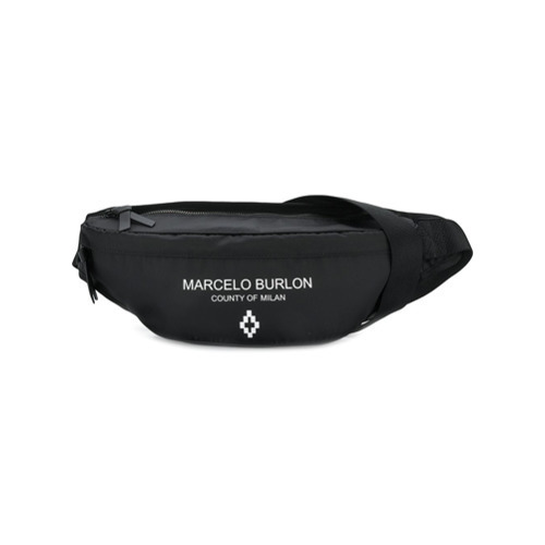 dom utilsigtet vinter Marcelo Burlon County of Milan Logo Waist Belt Bag, $369 | farfetch.com |  Lookastic