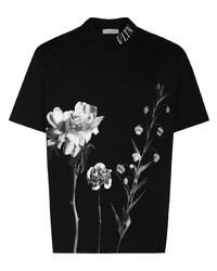Valentino Floral Print Detail T Shirt