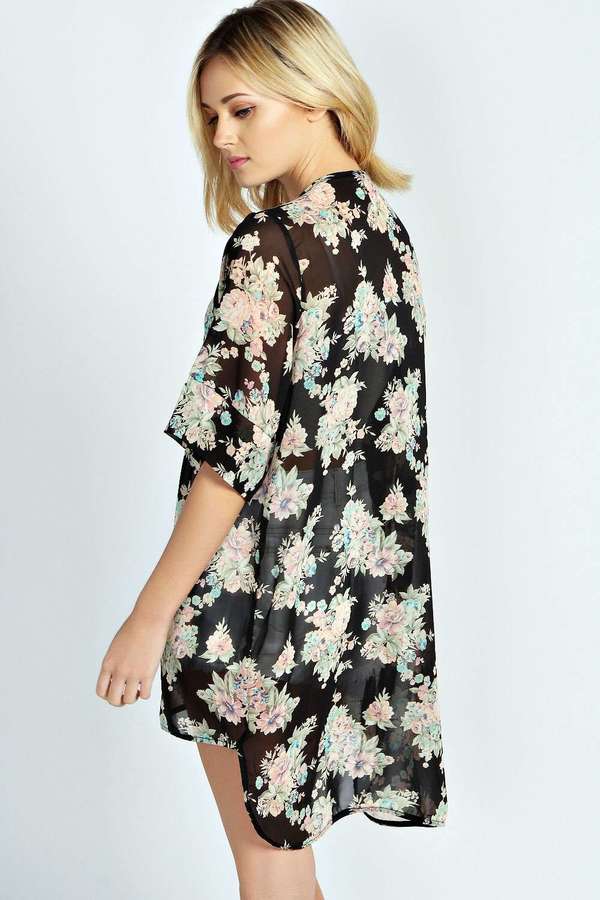 boohoo floral tops