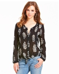 Lucky Brand Jeans Lucky Brand Floral Print Blouse