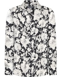 Dolce & Gabbana Floral Print Silk Shirt