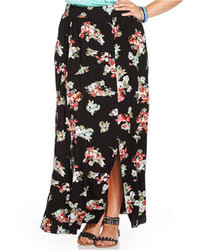 American Rag Plus Size Floral Print Maxi Skirt