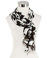 jcpenney Floral Print Scarf