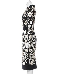 Dolce & Gabbana 2015 Floral Appliqu Dress