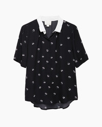 Band Of Outsiders Daisy Embroidered Blouse