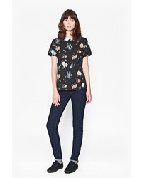 French Connection Nightfall Dotty Dot Floral Shirt