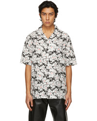 Noon Goons Black White Floral Shirt