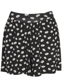 Boohoo Anabelle Daisy Print Jersey Culottes
