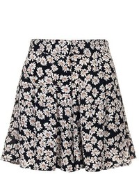Topshop Daisy Print Full Shorts