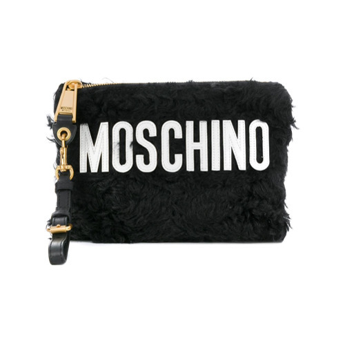 Moschino Logo Envelope Clutch 284 farfetch Lookastic