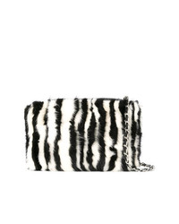 Loveless Zebra Fur Shoulder Bag