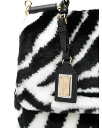 Dolce & Gabbana Zebra Print Sicily Bag