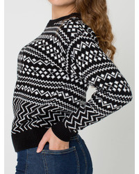 American Apparel Patterned Ski Sweater