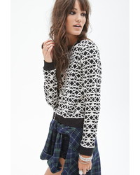 Forever 21 Geo Pattern Sweater
