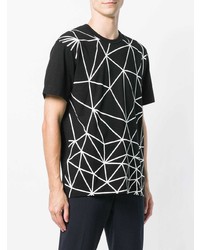 Comme Des Garcons Homme Plus Comme Des Garons Homme Plus Geometric Print T Shirt