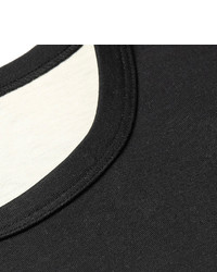 Alexander McQueen Geometric Patterned Cotton Jersey T Shirt