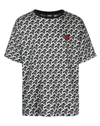 MCM Geometric Print Cotton T Shirt