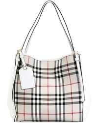 Burberry Canter In Horseferry Check Tote