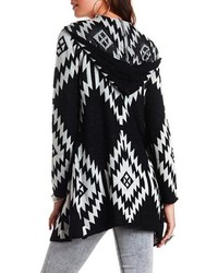 Charlotte Russe Hooded Aztec Duster Cardigan Sweater | Where to ...