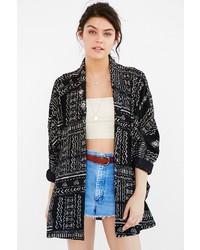 Urban Outfitters Ecote Etched Cardigan