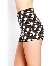 Forever 21 Geo Darling High Waisted Shorts