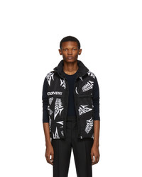 Givenchy Black And White Puffer Vest